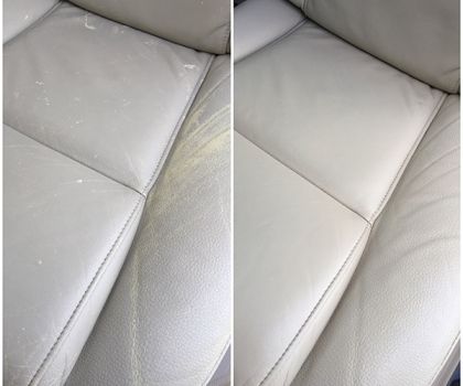 Leather Seat Before & After