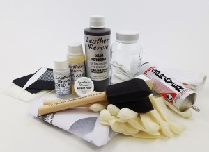 Auto Leather ReColoring Kit with Sprayer
