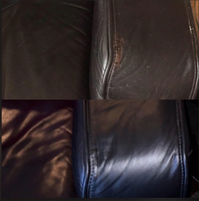 Leather Couch restoration